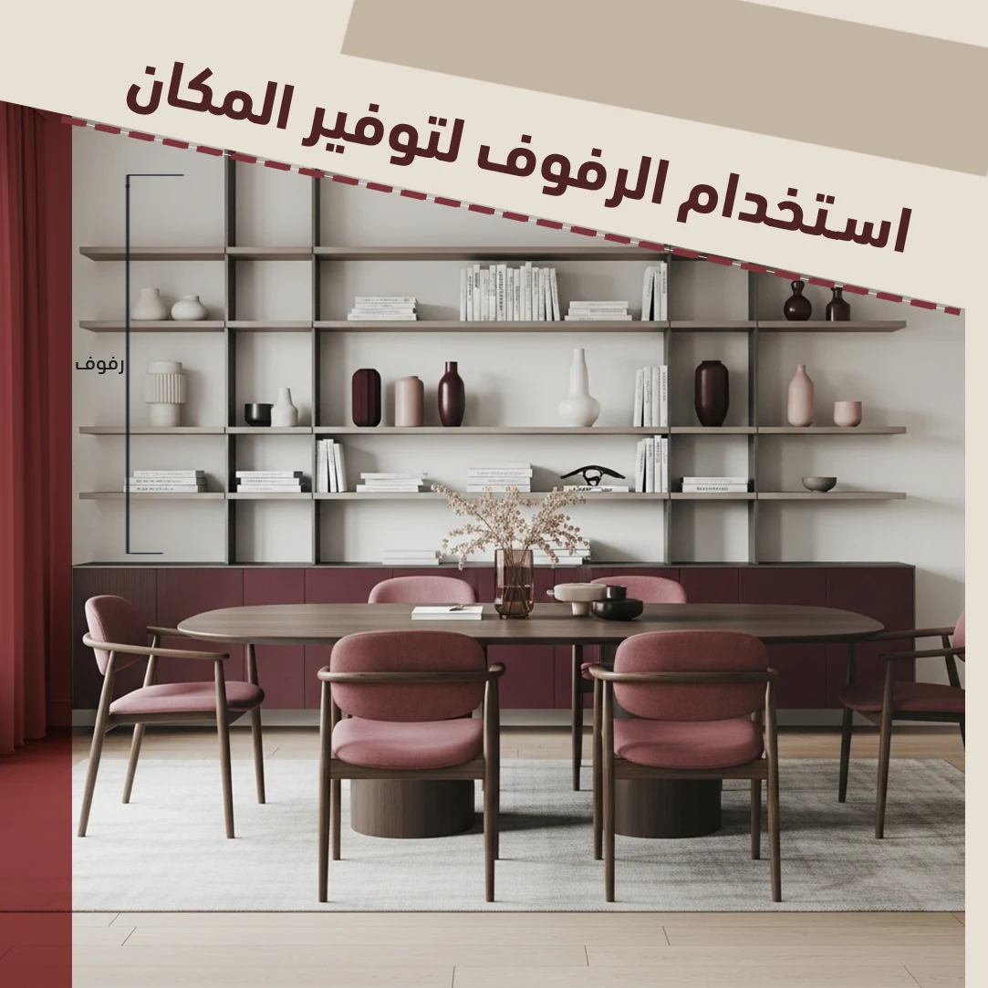 Shelving: the carousel format stays consistent while the advice changes.