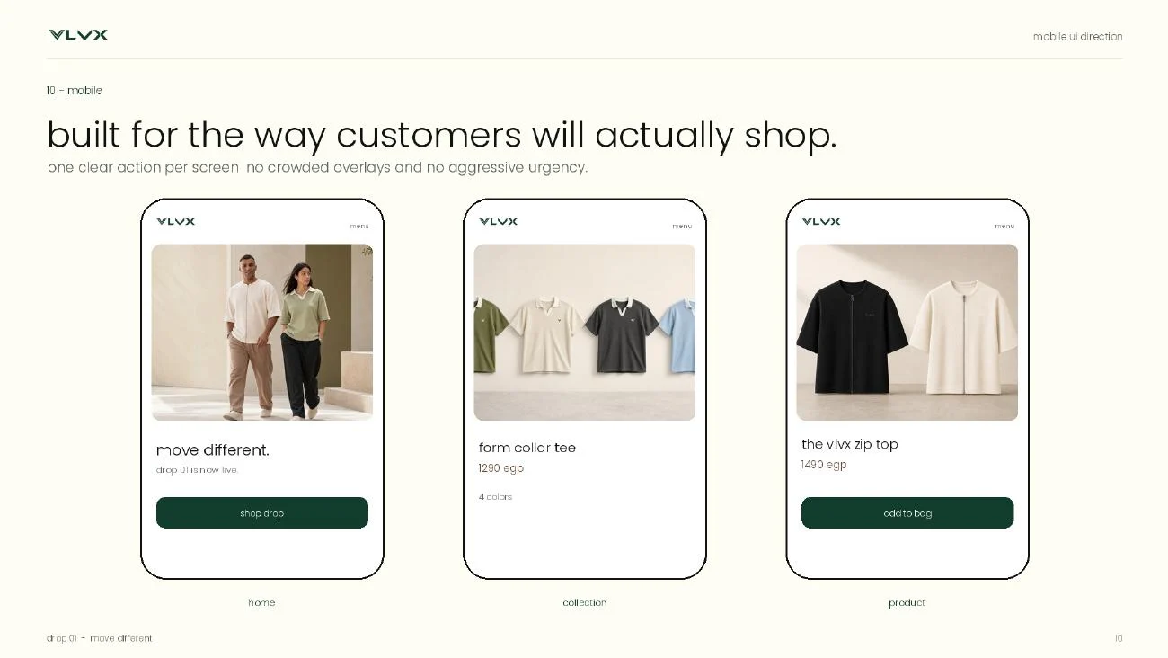 Website direction — page 10